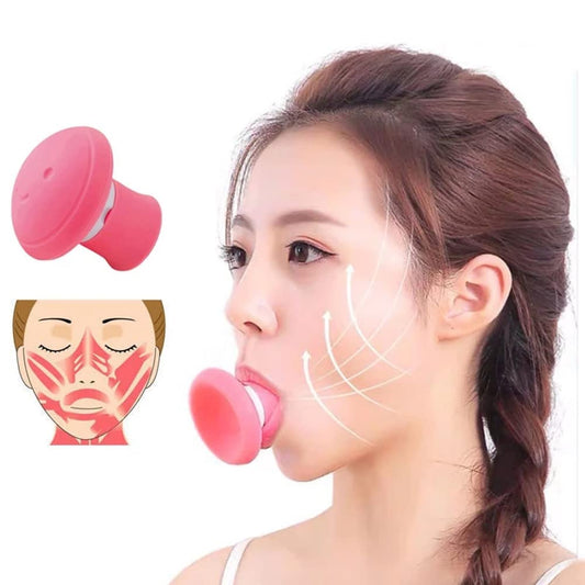 Face Exerciser, Facial Yoga for Skin Tighten Firm, Jaw Exerciser, Double Chin Breathing Exercise Device Jaw Face Slimmer