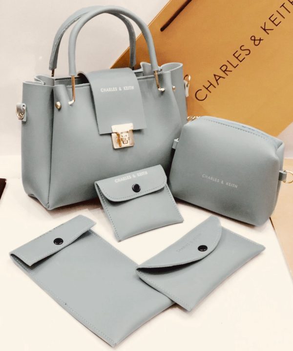 5 Pcs Shoulder Bag Set for Girls Charles &amp; Keith handbag