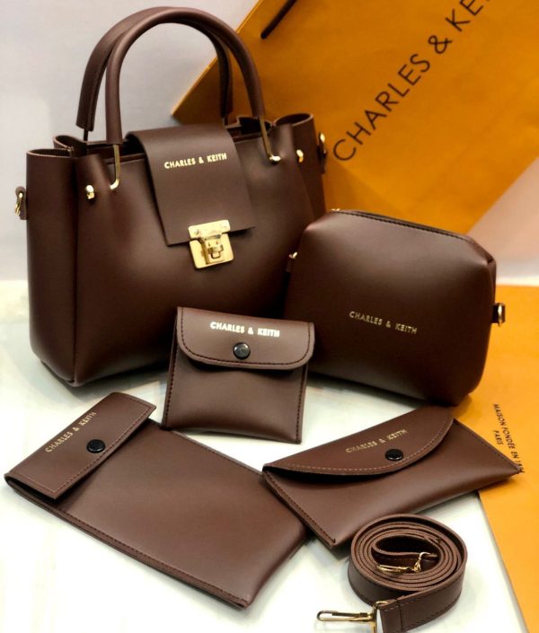 5 Pcs Shoulder Bag Set for Girls Charles &amp; Keith handbag