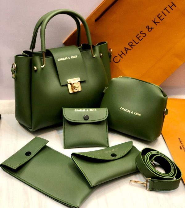 5 Pcs Shoulder Bag Set for Girls Charles &amp; Keith handbag