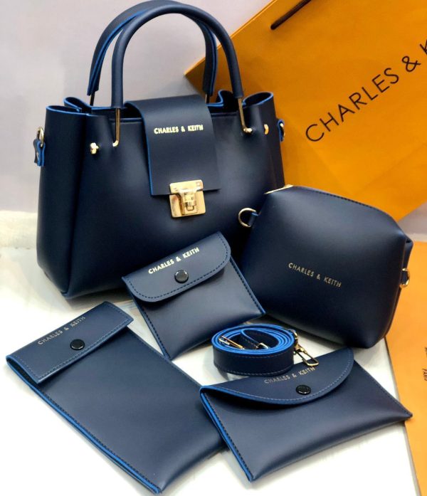 5 Pcs Shoulder Bag Set for Girls Charles &amp; Keith handbag