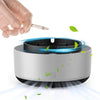 2-in-1 Air Purifier Quiet Ashtray, Ashtray Multifunction Electronic Smokeless Car Ashtray