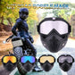 Motorcycle Protective Goggles Bike Face Mask, OFF Road Goggle Mask (random color)