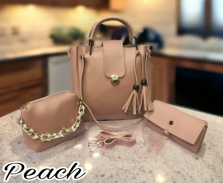 3 pcs stylish bag for Girls 🤩🤩 Amazing Quality