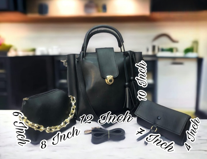 3 pcs stylish bag for Girls 🤩🤩 Amazing Quality