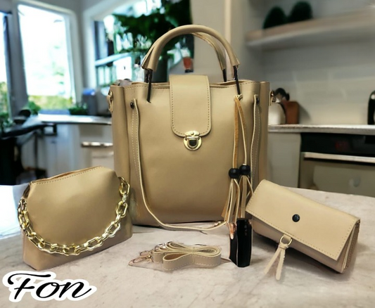 3 pcs stylish bag for Girls 🤩🤩 Amazing Quality