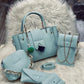 Charles and Kieth 5 Pcs Set Ladies Hand Bag