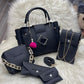 Charles and Kieth 5 Pcs Set Ladies Hand Bag