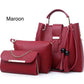 New Collection 3pcs set Soft Leather Hand bag