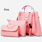 New Collection 3pcs set Soft Leather Hand bag